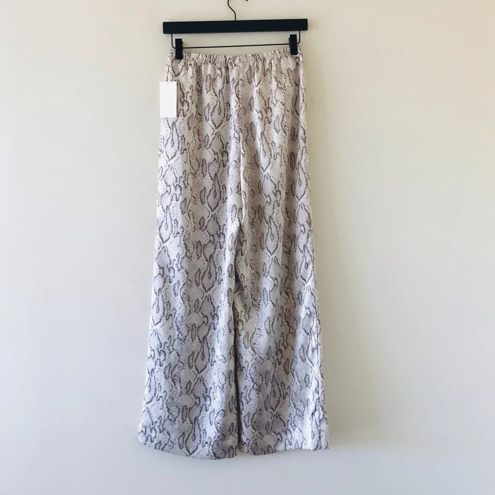 A New Day Snakeskin Print Wide Leg Pants, NWT - Picture 7 of 13